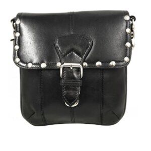 Samtee leather biker bag